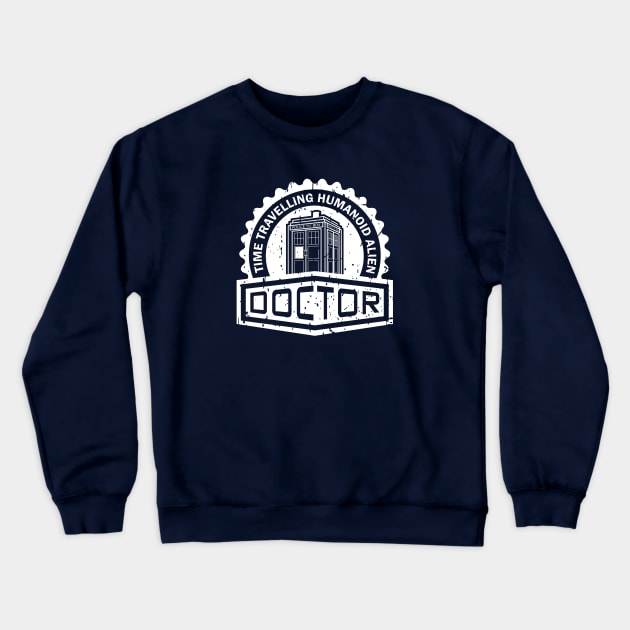 Crest Series Doctor Crewneck Sweatshirt by manospd